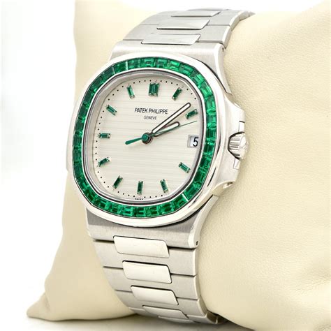 patek philippe emerald watch price in india|Patek Philippe price.